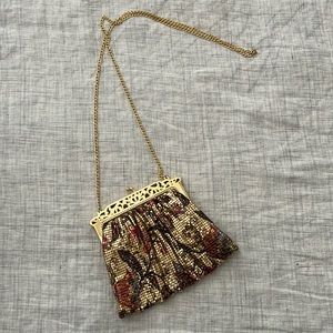 Vintage Whiting and Davis mesh evening bag